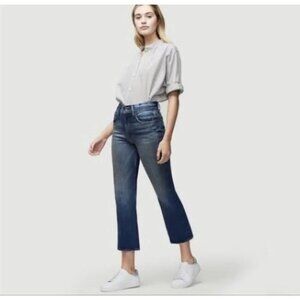 Frame Denim Le Sylvie Kick Boot Dark Denim Jeans Size 26